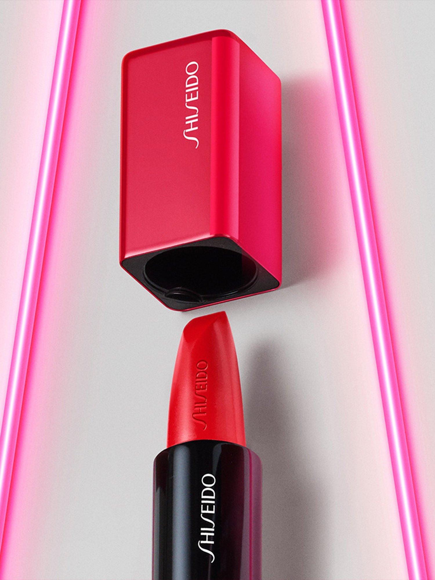 Product image 4 of 6, which shows Shiseido Technosatin Gel Lipstick, 408 Voltage Rose