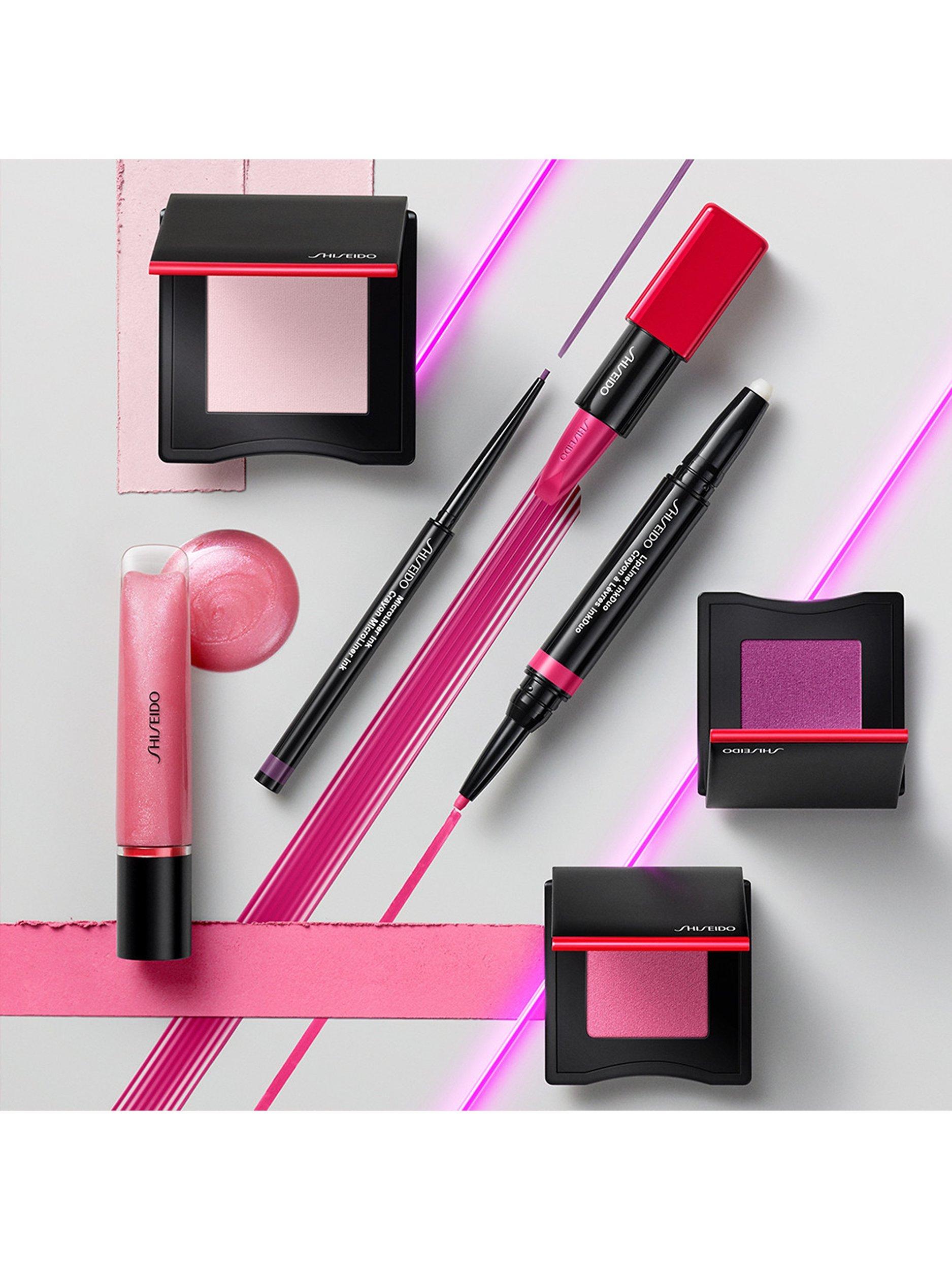 Product image 6 of 6, which shows Shiseido Technosatin Gel Lipstick, 408 Voltage Rose