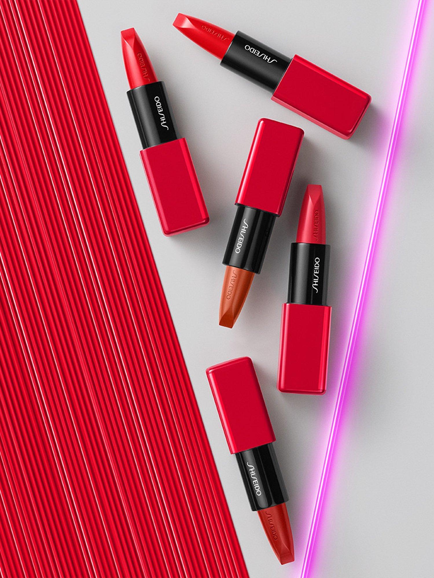 Product image 5 of 6, which shows Shiseido Technosatin Gel Lipstick, 416 Red Shift
