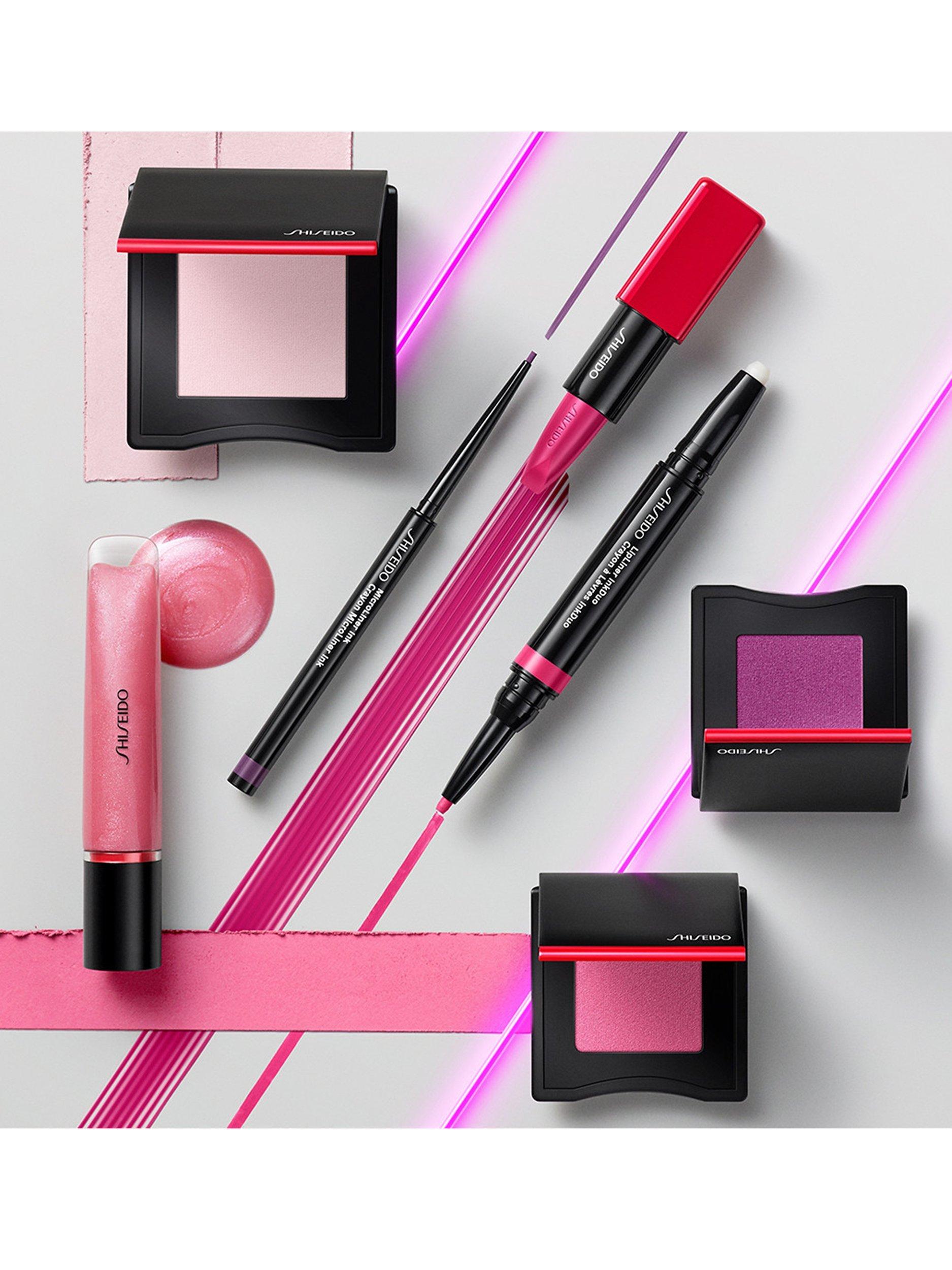 Product image 6 of 6, which shows Shiseido Technosatin Gel Lipstick, 416 Red Shift