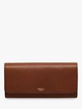 Mulberry Small Classic Grain Leather Continental Wallet, Oak
