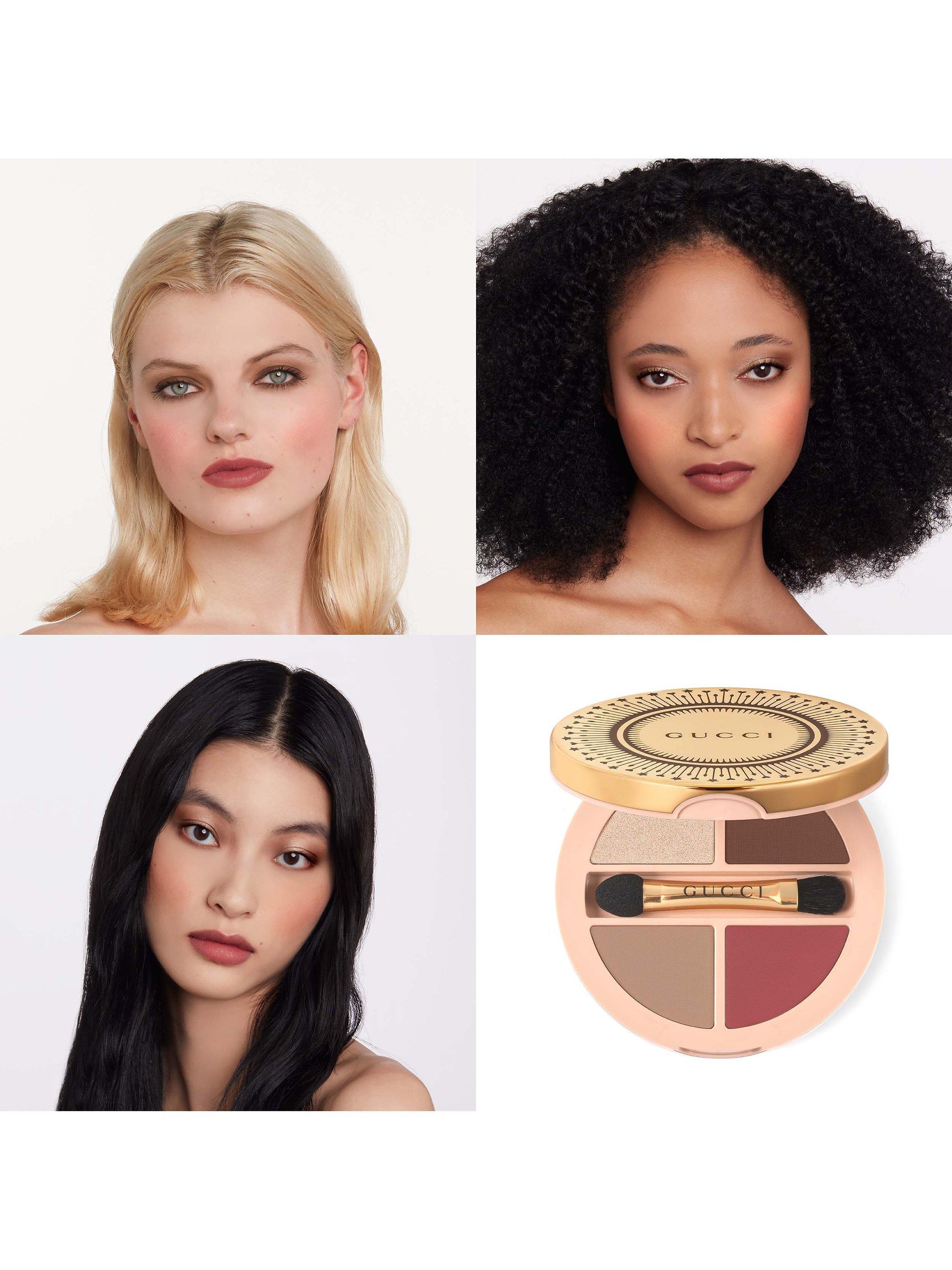 Product image 5 of 8, which shows Gucci Palette de Beauté Quatuor Eye, Cheek and Lip, 01 Summerina Brown