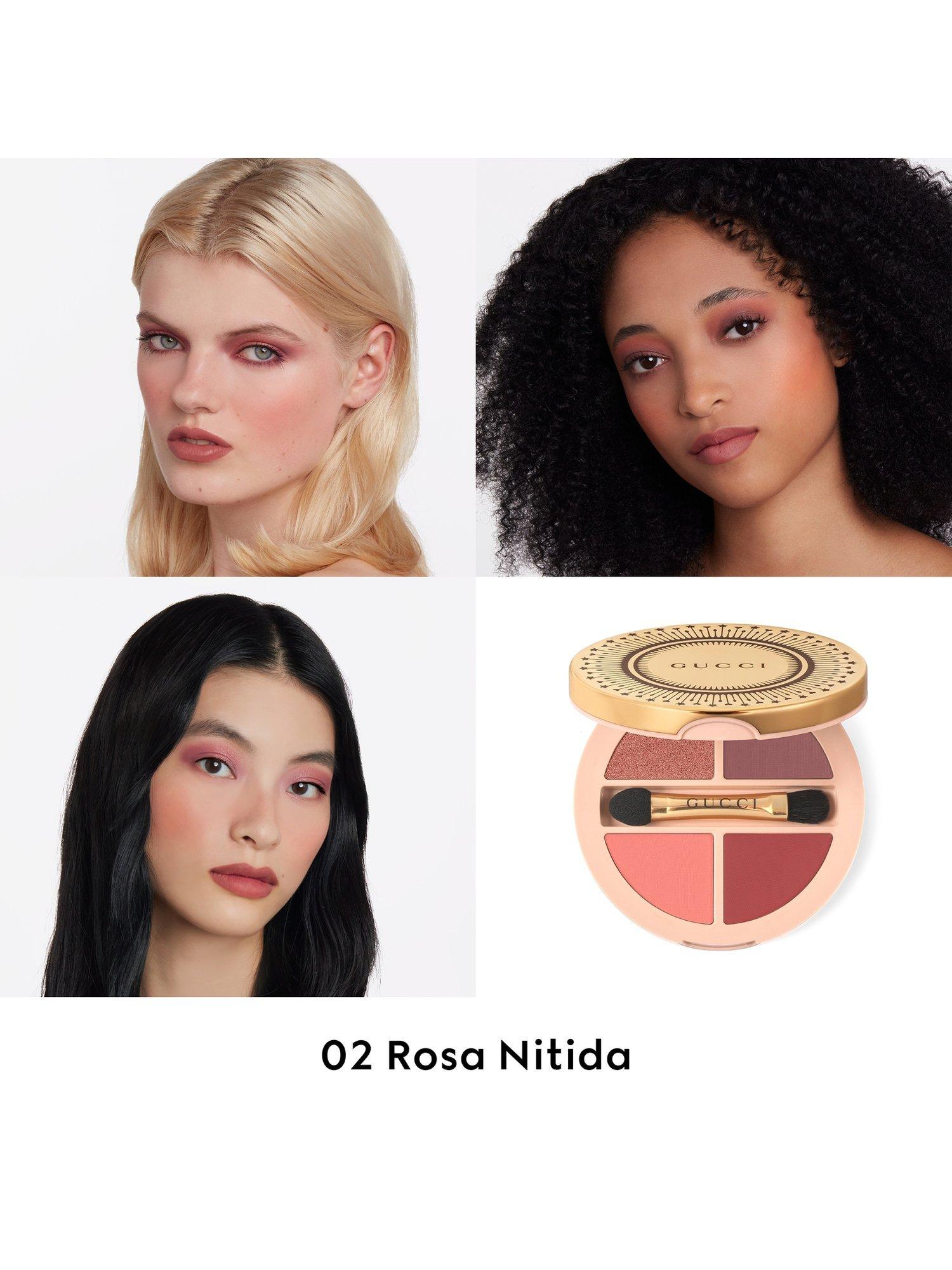 Product image 3 of 8, which shows Gucci Palette de Beauté Quatuor Eye, Cheek and Lip, 02 Rosa Nitida