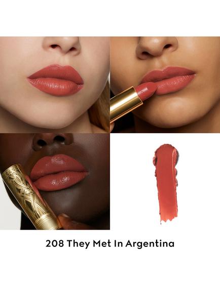 Gucci Rouge À Lèvres Satin Lipstick Summer Shades - view 2, 208 They Met In Argentina