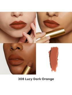 Gucci Rouge À Lèvres Matte Lipstick Summer Shades - view 2, Lucy Dark Orange