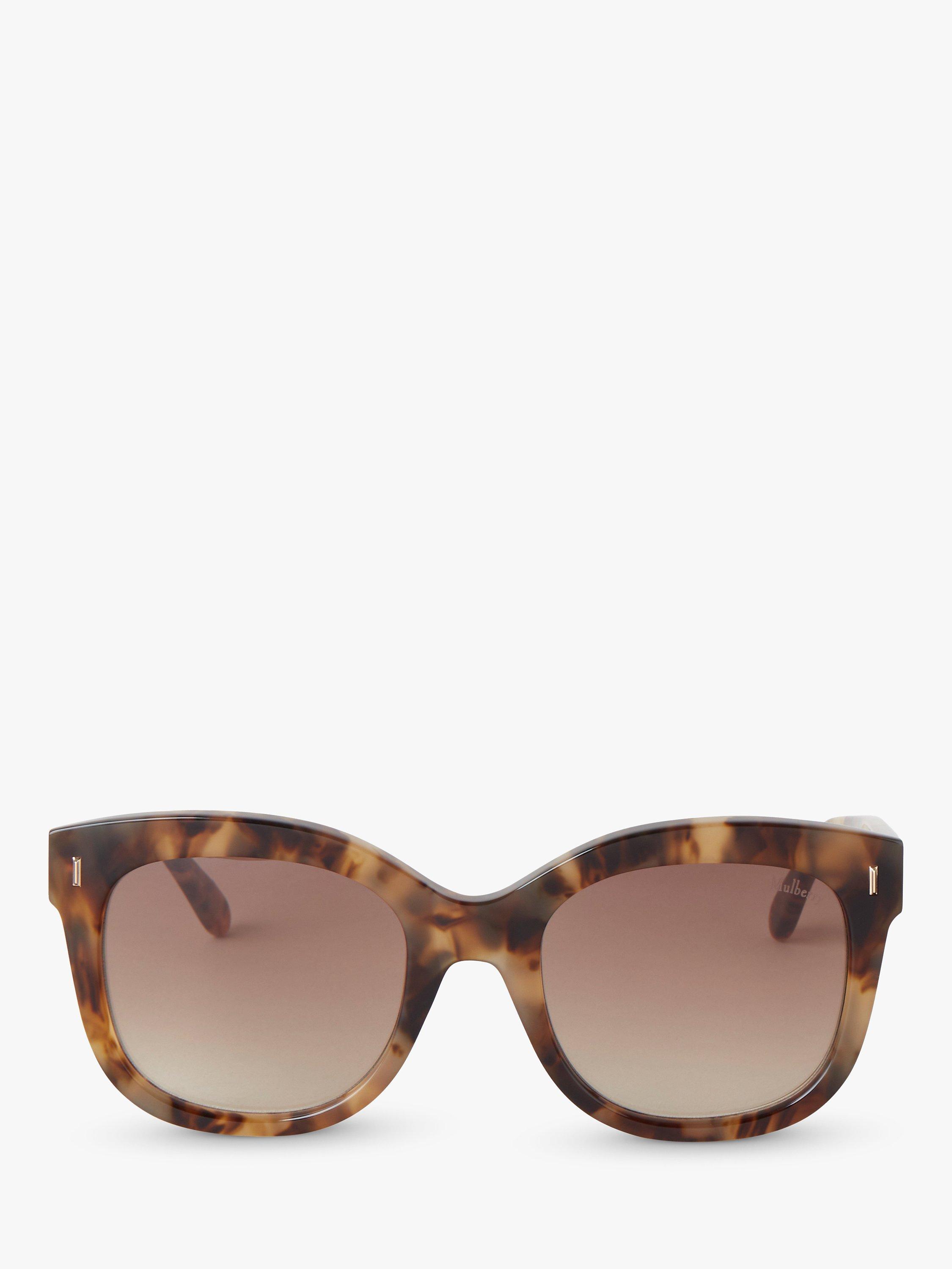 Mulberry Charlotte Sunglasses, Blonde Horn