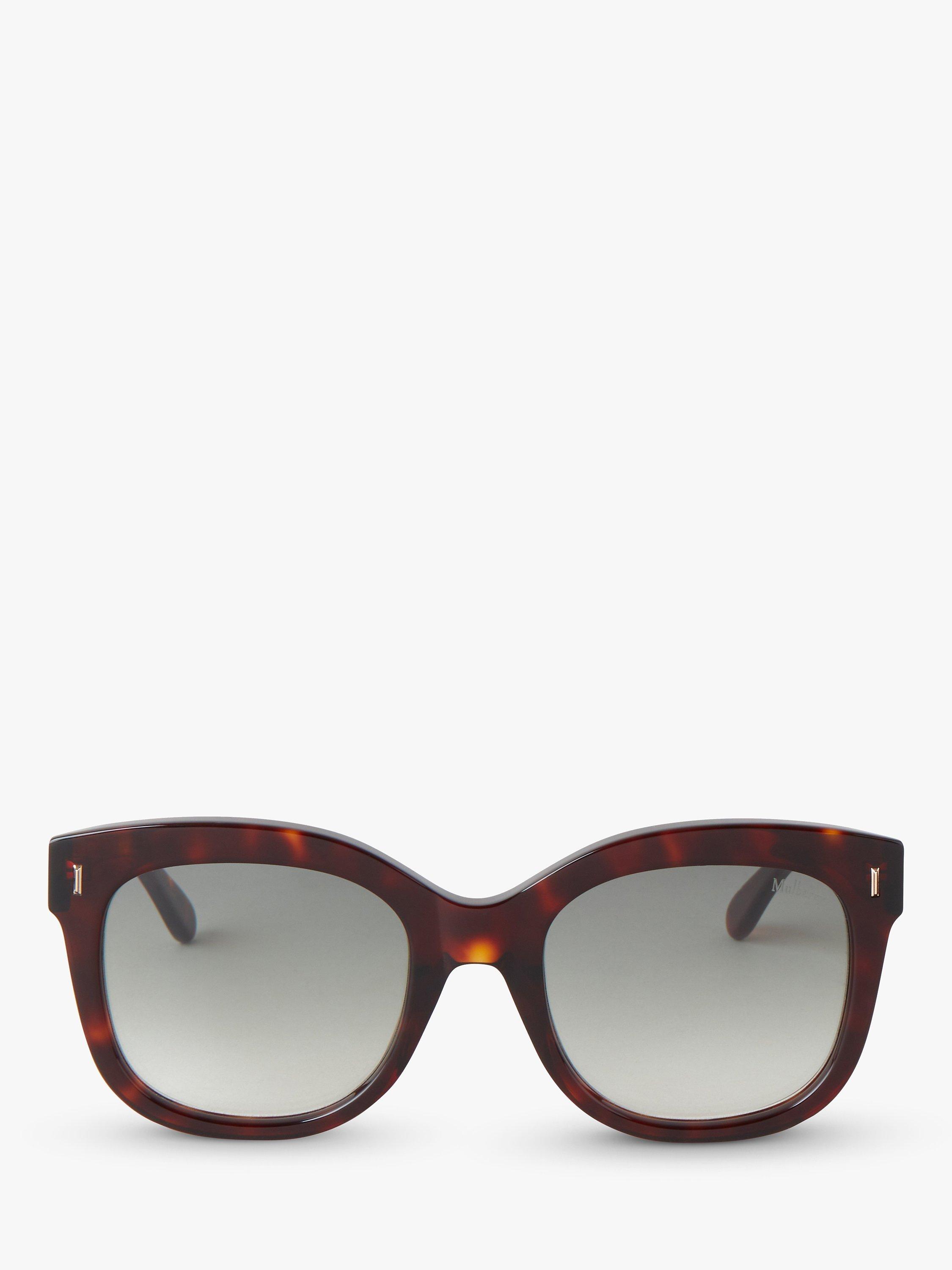 Mulberry Charlotte Sunglasses, Tortoise Shell