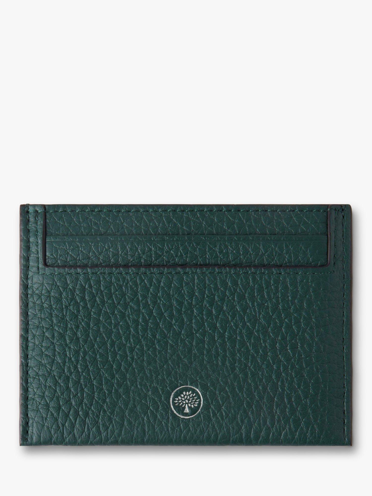 Product image 2 of 2, which shows Mulberry Heavy Grain Leather Credit Card Slip, Mulberry Green