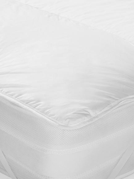 John Lewis Natural Collection British Wool Mattress Topper, White