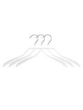 John Lewis No-Slip Hangers, Set of 3, White