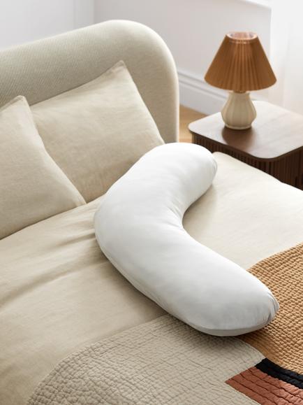 John Lewis Specialist Support Body Pillow, Firm - view 2, White