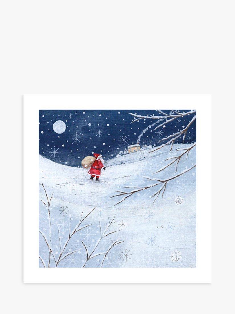 Museums & Galleries Father Christmas Christmas Cards, Pack of 8