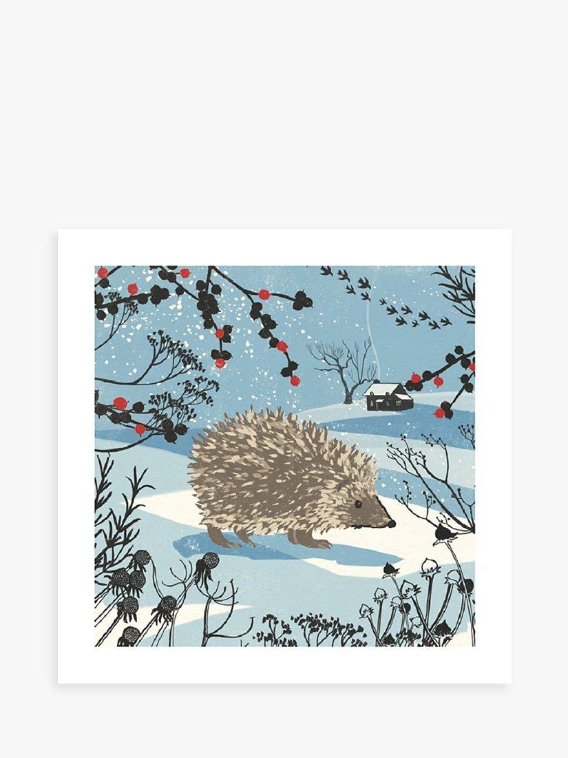 Museums & Galleries Hedgehog Christmas Cards, Pack of 8