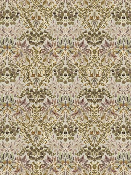 Designers Guild Karakusa Furnishing Fabric, Tuberose