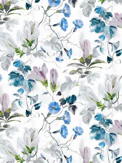 Designers Guild Japanese Magnolia Furnishing Fabric, Cobalt
