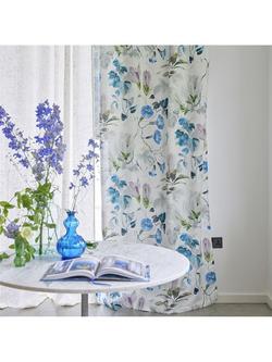 Designers Guild Japanese Magnolia Furnishing Fabric - view 2, Cobalt