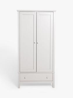 John Lewis Wilton Double Wardrobe - view 2, Grey
