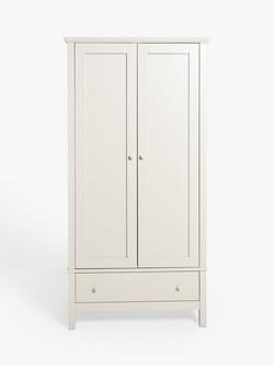John Lewis Wilton Double Wardrobe - view 2, Linen
