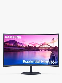 Samsung LS27C390 Full HD Curved Monitor, 27”, Black