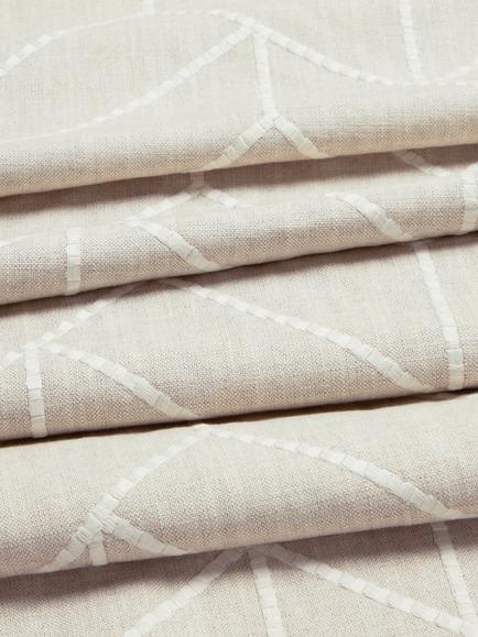 John Lewis Figure Furnishing Fabric, Putty - view 2, Putty