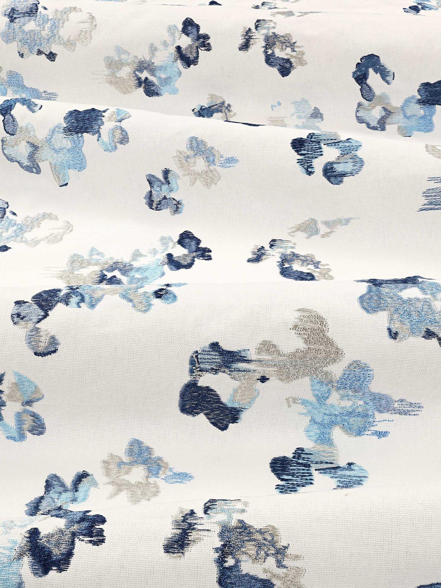 Villa Nova Aster Furnishing Fabric, Sapphire