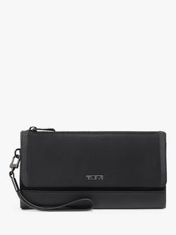 TUMI Voyaguer Travel Wallet, Black/Gunmetal, Black/Gunmetal