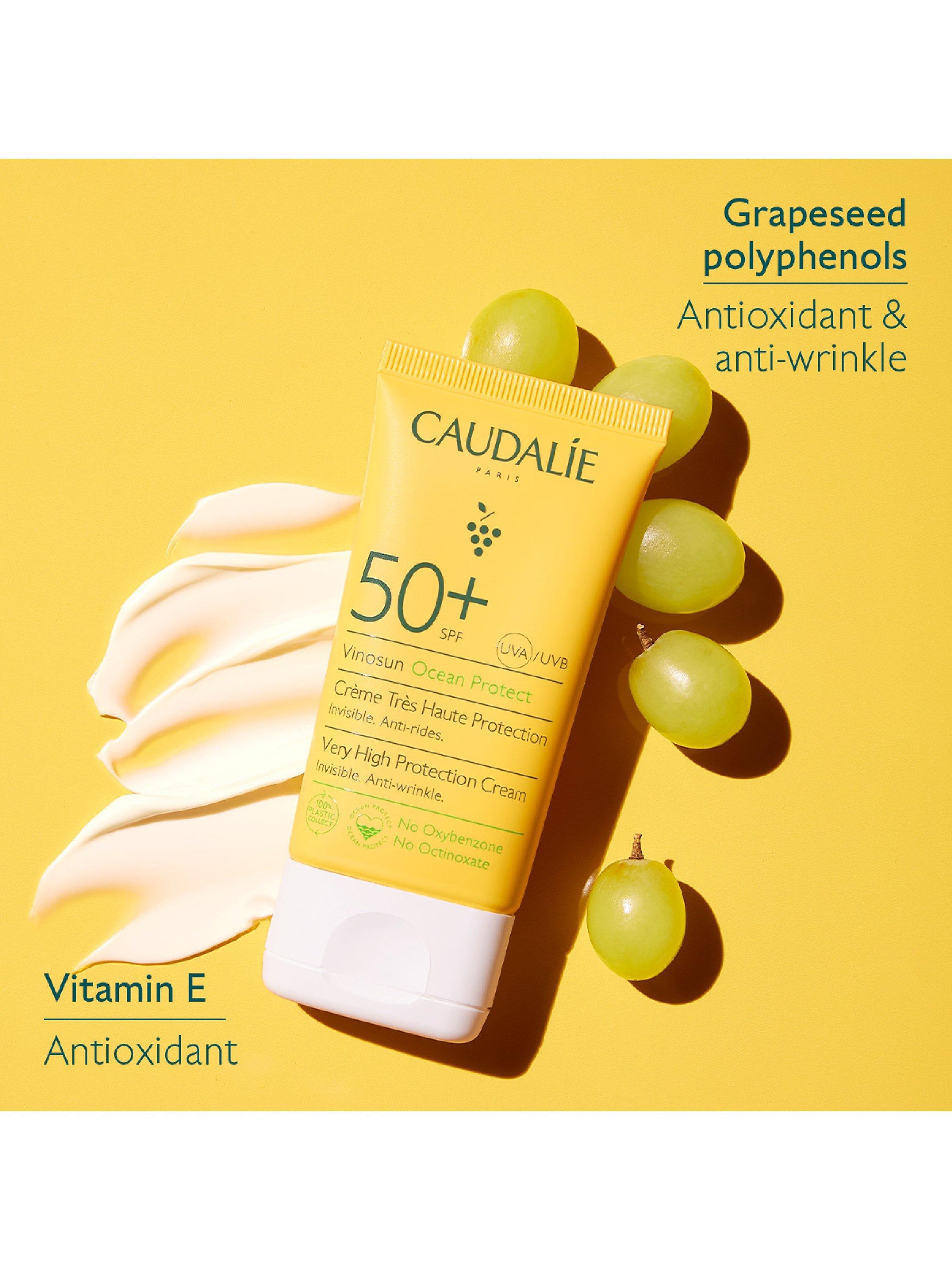 Product image 3 of 5, which shows Caudalie Vinosun High Protection Cream SPF 50, 50ml
