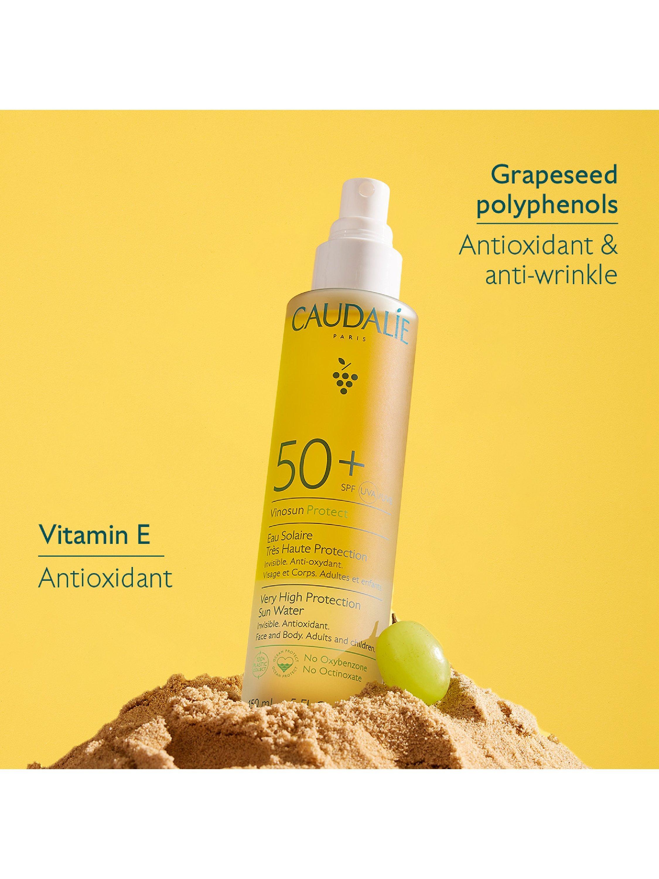 Product image 3 of 11, which shows Caudalie Vinosun Very High Protection Sun Water SPF 50+, 150ml