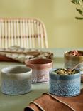 Denby Kiln Accent Stoneware Small Pots, Set of 4, 8.5cm, Assorted