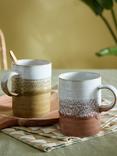 Denby Kiln Accent Stoneware Mugs, Set of 2, 400ml
