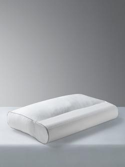 John Lewis Specialist Support Cooling Hybrid Pillow, Firm (5), White