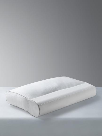 John Lewis Specialist Support Cooling Hybrid Pillow, Firm, White