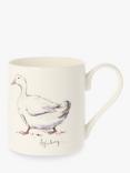 McLaggan Smith Madeleine Floyd Aylesbury Duck Bone China Mug, 300ml, White