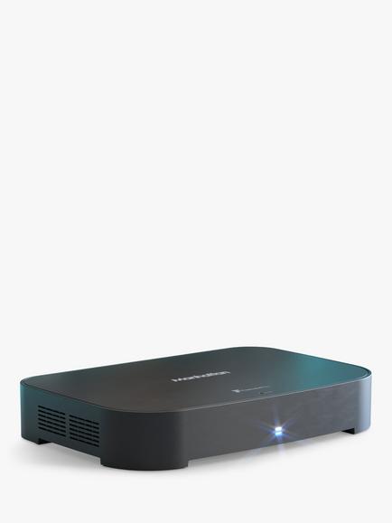 Manhattan T4-R HDR 4K Ultra HD Smart Freeview Play TV Recorder, 500GB, Black, Black