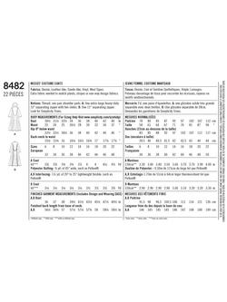 Simplicity Misses' Costume Coats Sewing Pattern, S8482 - view 2, H5