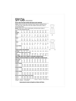Simplicity Misses' Dress Sewing Pattern, S9136 - view 2, H5
