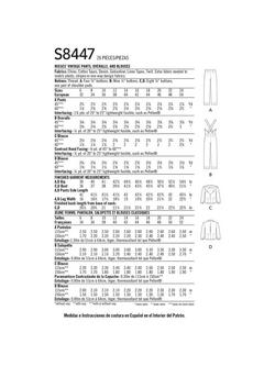 Simplicity Misses' Vintage Pants, Overalls and Blouses Sewing Pattern, S8447U5 - view 2, Multi