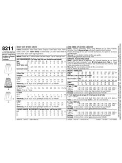 Simplicity Misses' Dirndl Skirt Sewing Pattern, S8211 - view 2, R5