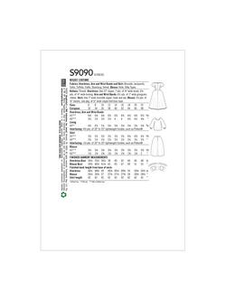 Simplicity Misses' Renaissance Costume Dress Sewing Pattern, S9090 - view 2, H5