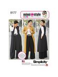 Simplicity Misses' Mimi G Trousers, Coat, Vest & Knit Top Sewing Pattern, S8177