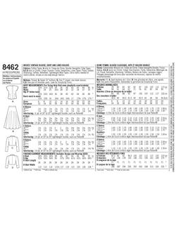 Simplicity Misses' Vintage Blouse, Skirt and Bolero Sewing Pattern, S8462 - view 2, H5