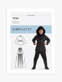 Simplicity Child's Space Adventure Costume, S9162, Multi