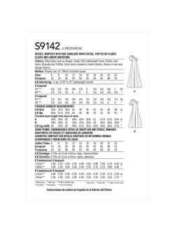 Simplicity Misses' One Shoulder Jumpsuit Sewing Pattern, S9142 - view 2, U5