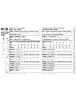 Simplicity Misses' Vintage Sleeve Set Sewing Pattern, S8506A - view 2, Multi