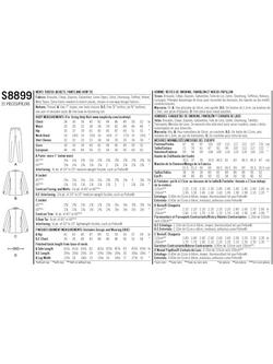 Simplicity Men's Tuxedo Jackets Trousers and Tie Sewing Pattern, S8899 - view 2, Bb