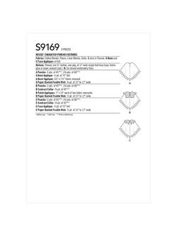 Simplicity Misses' Halloween Ponchos Sewing Pattern, S9169 - view 2, Multi