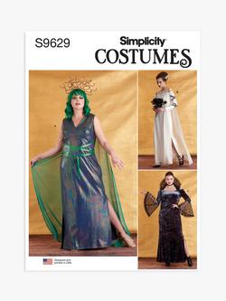 Simplicity Misses' and Women's Costume Gown Sewing Pattern, S9629, Bb