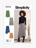 Simplicity Misses' Skirts Sewing Pattern, S9648