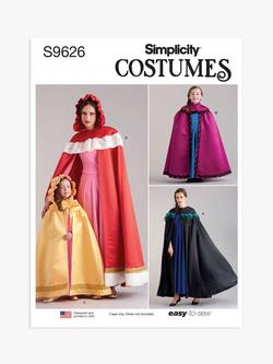 Simplicity Misses' and Children's Costumes Sewing Pattern, S9626, Multi