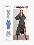 Simplicity Misses' Wrap Dress Sewing Pattern, S9639, U5